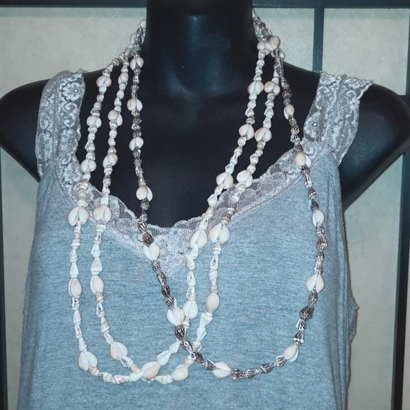 Source Unknown Jewelry - 3 Seashell Necklaces Beautiful
